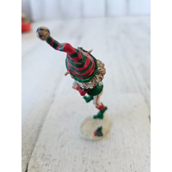Enesco nimble football Sandi zimnicki player bulb vintage 1991 830992 elf playin - Picture 2 of 9